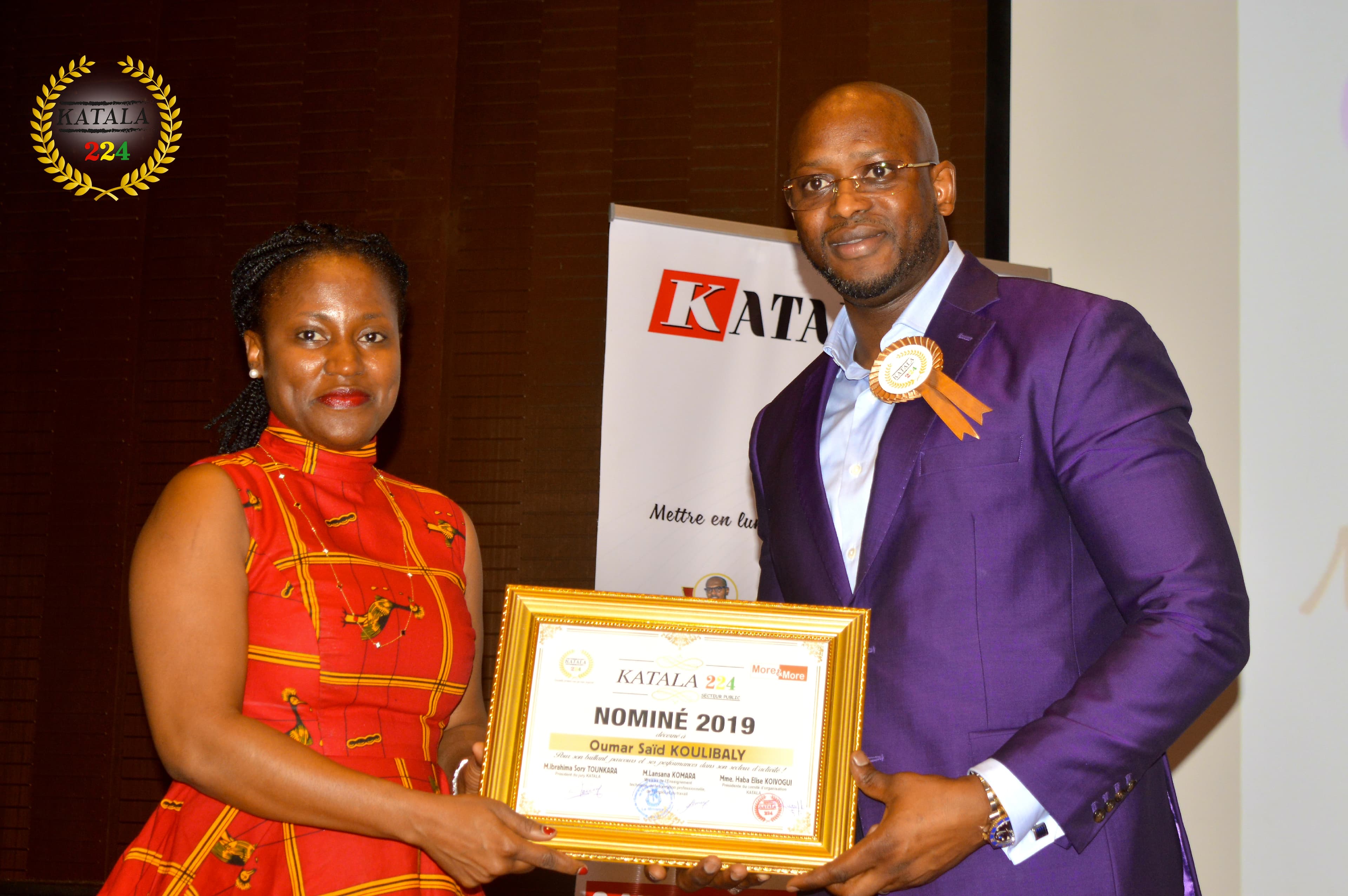 Remise de certificat — Nominé 2019